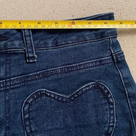 Jeans HEART SHAPED POCKETS front & back,🥳HOST PICK🥳 NWOT, very soft,  29 waist - Picture 9 of 13
